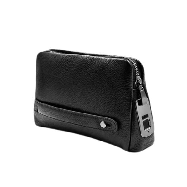 Fingerprint Lock Purse - Anti-Theft Handbag in Genuine Leather - Image 2