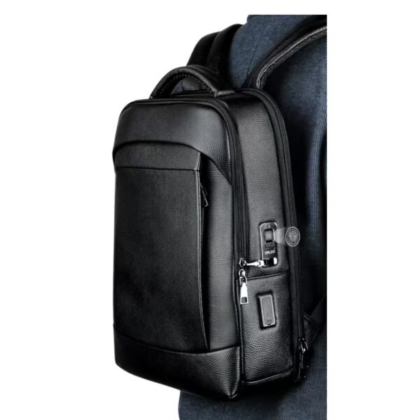 High-end 17 Inch Laptop Bag Men Business Travel GenuinE - Image 3